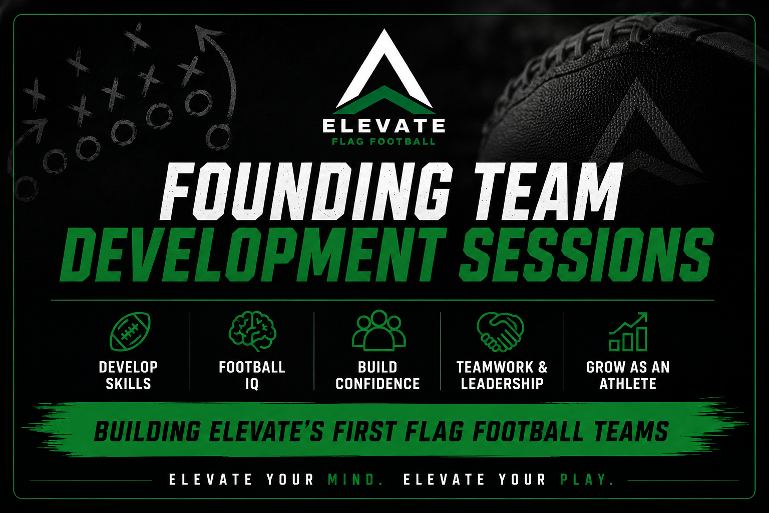 Elevate Flag Football Development Sessions