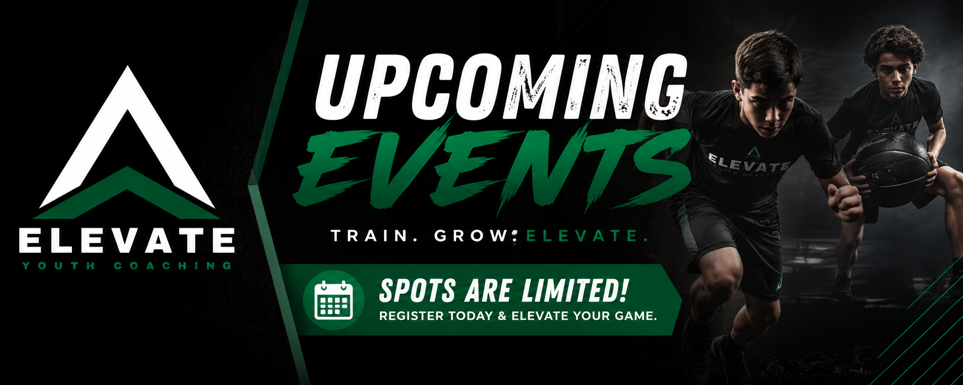 Upcoming Elevate Camps, Groups, and Trainings